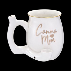 Roast & Toast ""Canna Mom"" Ceramic Pipe Mug