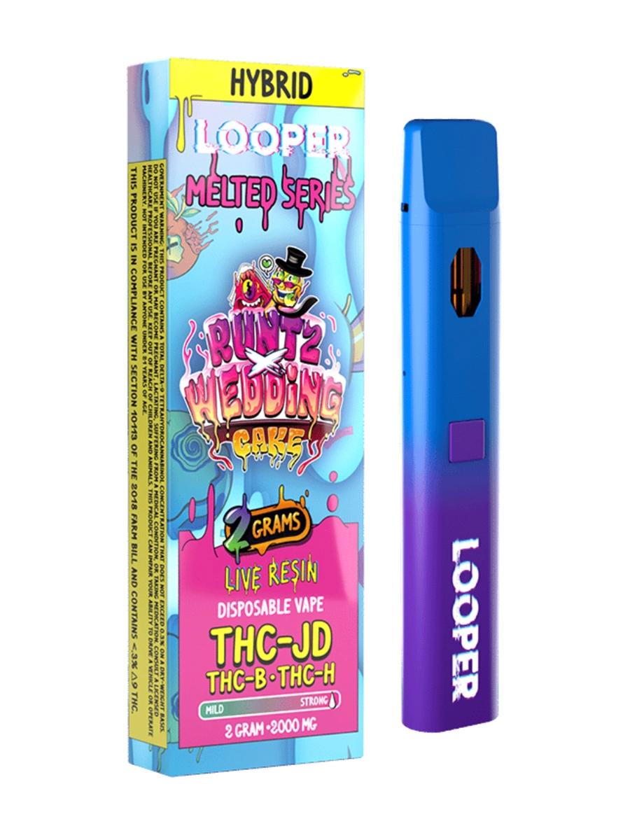 Rontz Wedding Cake Looper Melted Series THC JDTHC BTHC H Vape 2G