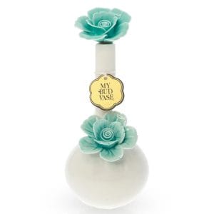 Rosette Vase Bong - Aqua