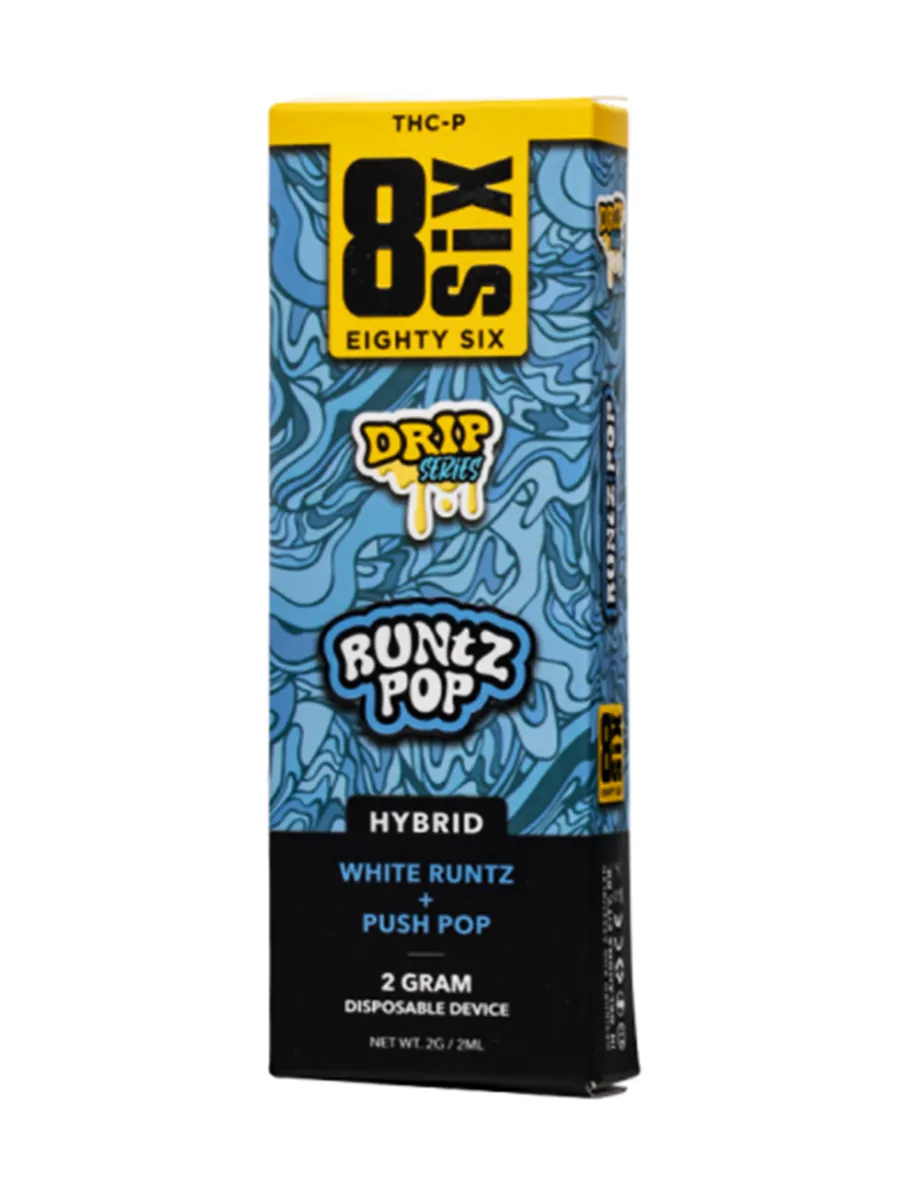Runtz Pop 8SIX Drip Series THC P Disposable 2G