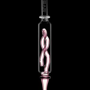 Pulsar Glass Inner Twist Perc Dab Straw