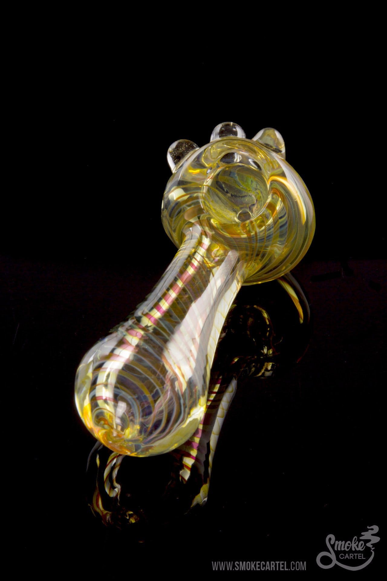 SMOKE CARTEL QUOT MIDAS QUOT GOLD FUMED SPOON GHWP GOLDFUMED 0