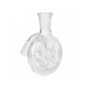 SWISS PERC GLASS OIL BURNER BONG DRY ASH CATCHER - 45° Degree / 14mm / Clear
