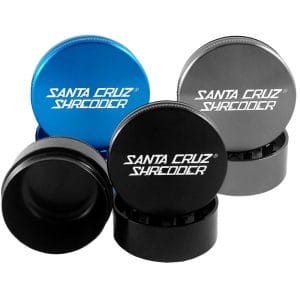 Santa Cruz Shredder Grinder - Large 3pc / 2.75" - Gun Metal