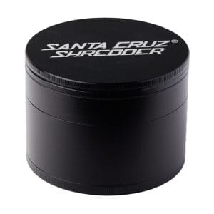 Santa Cruz Shredder Large 4-Piece Grinder - Black