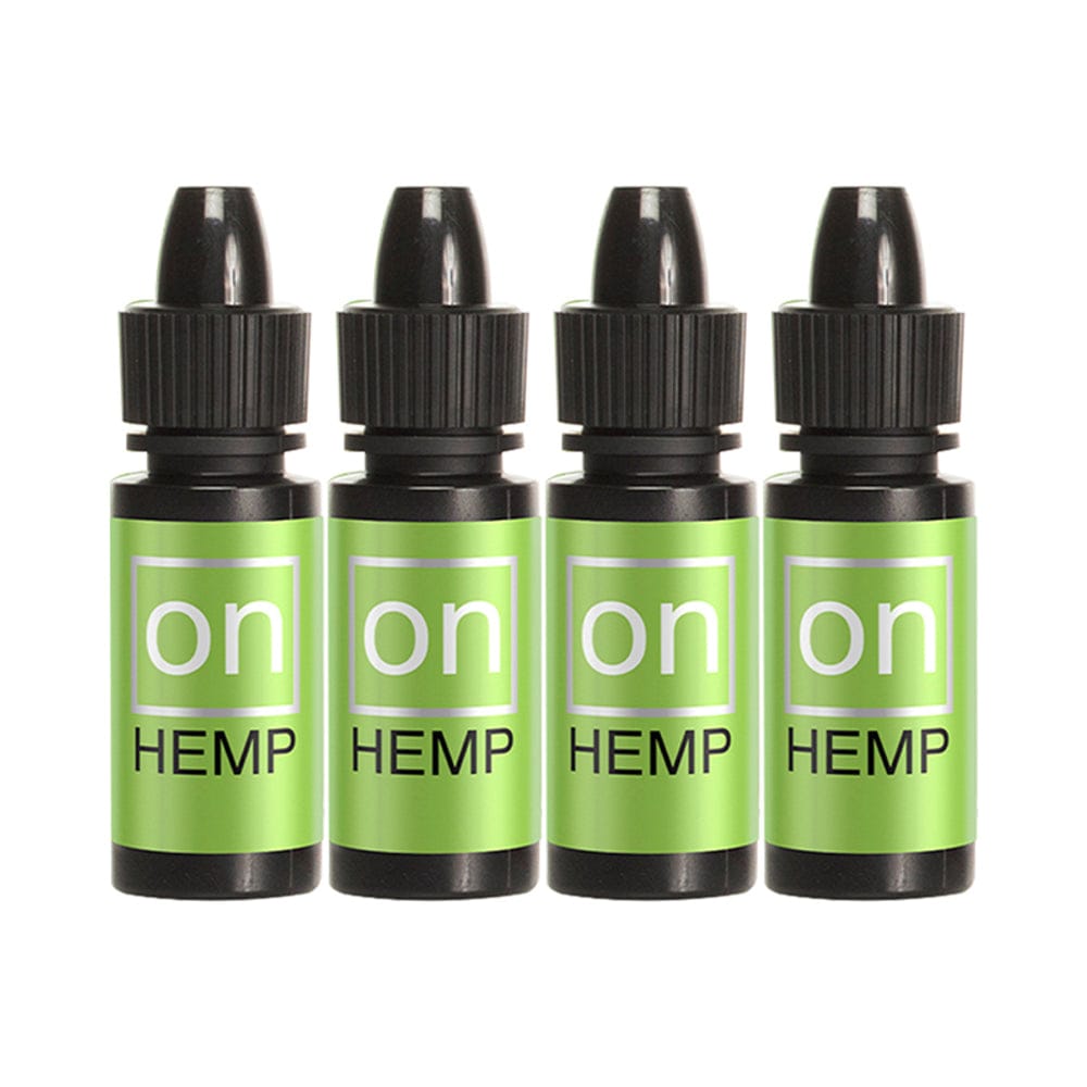 Sensuva ON Hemp Arousal Oil 4-Pack 5 ml Large Boxes
