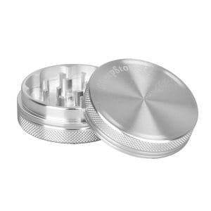 SharpStone Solid Top Metal Grinder | 2pc | 2.2" - Silver