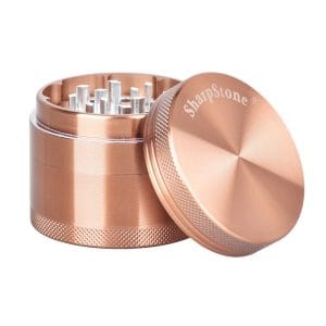 SharpStone Solid Top Metal Grinder | 4pc | 2.2" - Bronze