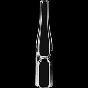 Silicone Wrapped Dab Straw with Glass Tip