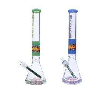 Smoke Cartel 9mm Wig Wag Bong - 18 in.