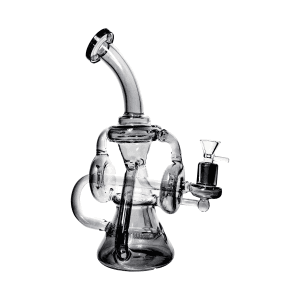 Smoke Cartel Scientific Recycler with Bent Neck Bong