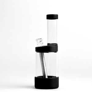 Smoke Honest Capsule Water Pipe Bong - Black