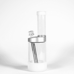 Smoke Honest Capsule Water Pipe Bong - Silver