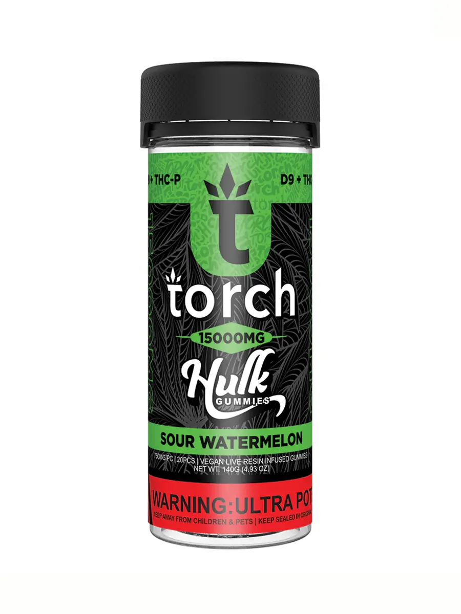 Sour Watermelon Torch Live Resin D9 THCP Hulk
