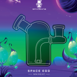 Space King Glass - 'Space Egg' Mini Rig
