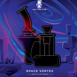 Space King Glass - 'Space Vortex' Recycler Bong