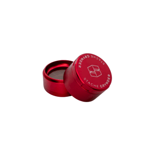 Stache Grynder 5 Piece Grinder - Red