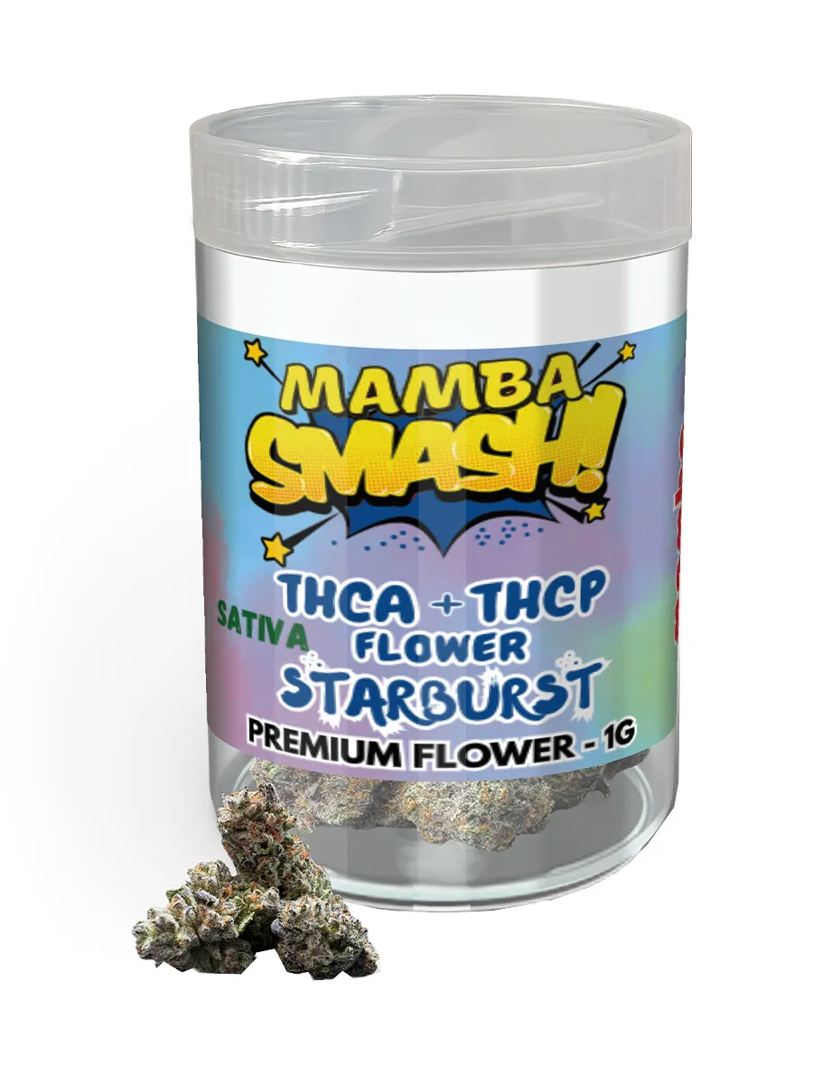 Starburst Mamba SMASH THCATHCP Premium Flower 1G