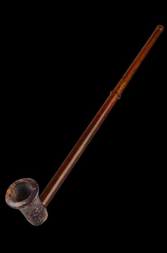 Stone Bowl Pipe w Wood Mouthpiece 13 media 1 f9799874 4893 472c 9a21 4e09041213cb
