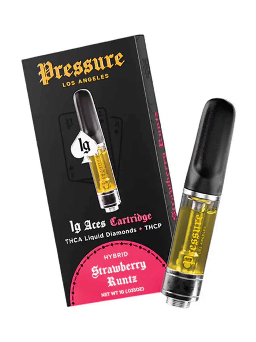 Strawberry Runtz Pressure LA Aces THCATHCP Cartridge 1G