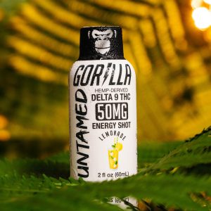 THC Energy Drink Shots - UNTAMED 50MG - Lemonade / 1 Pack