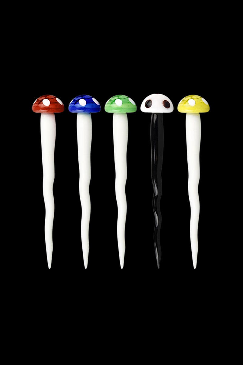 Toadstool Mushroom Twisted Glass Dab Tool A 1 33ad6262 8e11 4f79 b742 eca71232b9a4