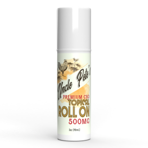 Uncle Petes CBD Roll-On Cold Therapy Pain Relief 500mg - 3 Oz