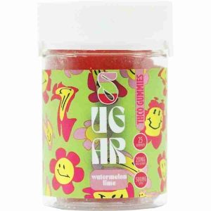 Trippy Sugar Watermelon Lime 20mg THC-O Gummies (25pc)