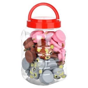 Voodoo Bear Silicone Concentrate Jar - 1.8" / 30ct