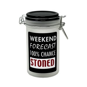 WEEKEND FORECAST STORAGE JAR - 6 INCH / Frosted