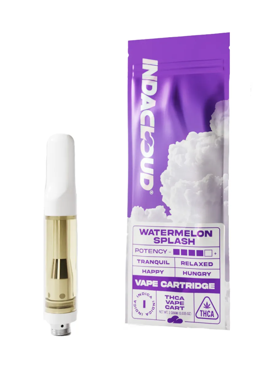 Watermelon Splash IndaCloud THCA Vape Cartridge 1G