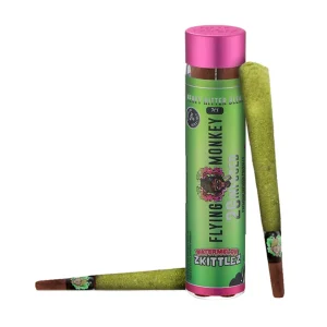 Watermelon Zkittlez Flying Monkey Heavy Hitter D8+THCP Pre-Rolls 2G