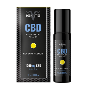IGNITE CBD Roll-On Oil 1000mg Rosemary Lemon - 10 ml