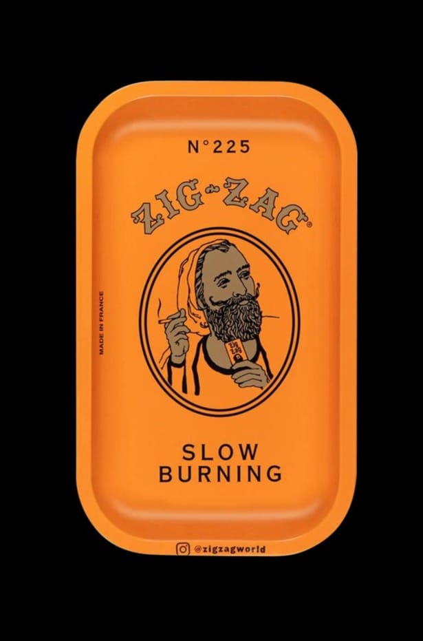 Zig Zag Small Rolling Tray Orange A 1 512ea703 06cf 46b5 b25f ca211d96c92c