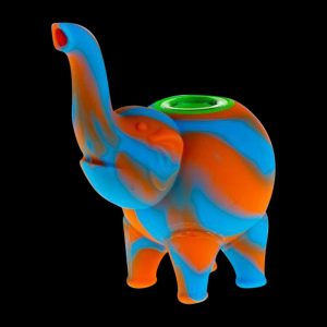 Silicone Elephant Hand Pipe