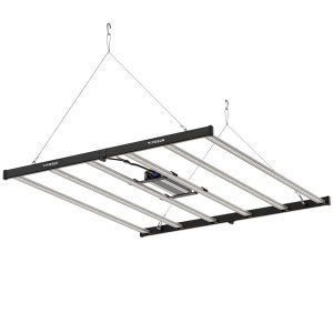 VSFL6450 Full Spectrum LED Grow Light Bar 645W, Foldable Design with 6 Dimming Option, 5 x 5 Ft. Coverage