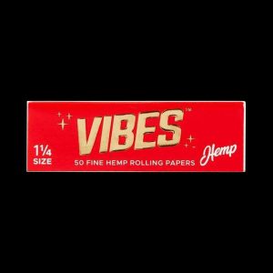 VIBES 1 Hemp Rolling Papers - 1 - 5 - 50 Pack