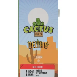 Blue Dream Hybrid Cactus Labs Delta 8 Cartridges 1G