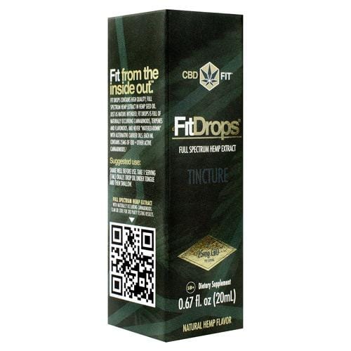 cbd fit drops 20ml natural