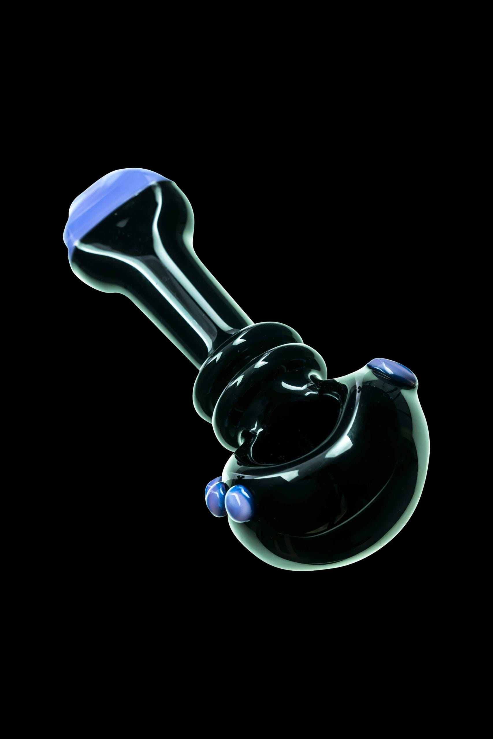 dankstop maria ring spoon pipe black purple hand pipe ds sp20 pu 14212701847626 scaled