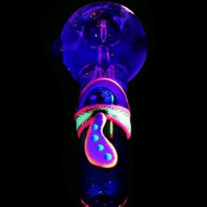 Freezable Glycerin Glitter Glow Spoon Pipe
