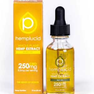 Hemplucid Full-Spectrum CBD in MCT Oil Tincture 250mg - 1 Oz