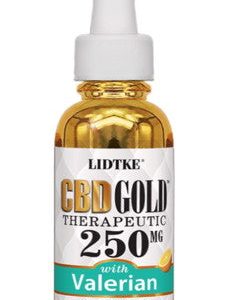 Lidtke Full Spectrum CBD Gold oil with Valerian 250mg -1 Oz