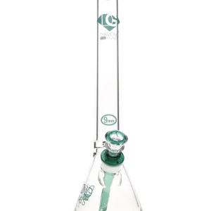 19"99 Ice Pinch Colored Downstem Water Pipe by Diamond Glass