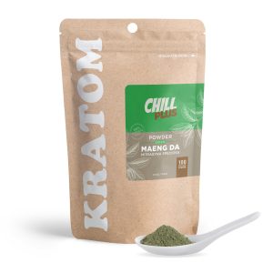 kratom powder 100g green maeng da chill plus 0