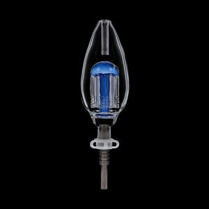 Glass Nectar Collector with Tree Perc and Titanium Nail