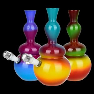 Vase Ombre Soft Glass Water Pipe
