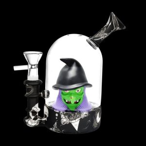 Spooky Witch Bell Jar Water Pipe