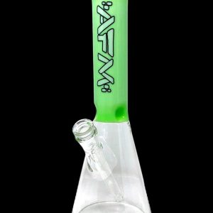AFM Glass Extraterrestrial Colored Glass Sleeve Beaker Bong