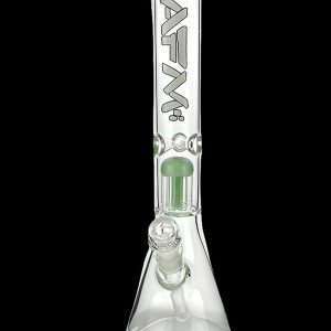 AFM Glass Hitter Single Arm Perc 9mm Glass Beaker bong